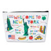 Fashion Cute New York Souvenir Zipper pouch Travel Cosmetic Bag