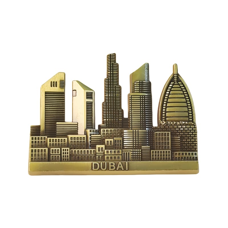 Dubai 3D Metal City Fridge Magnet Best Souvenir Gift - Image 2