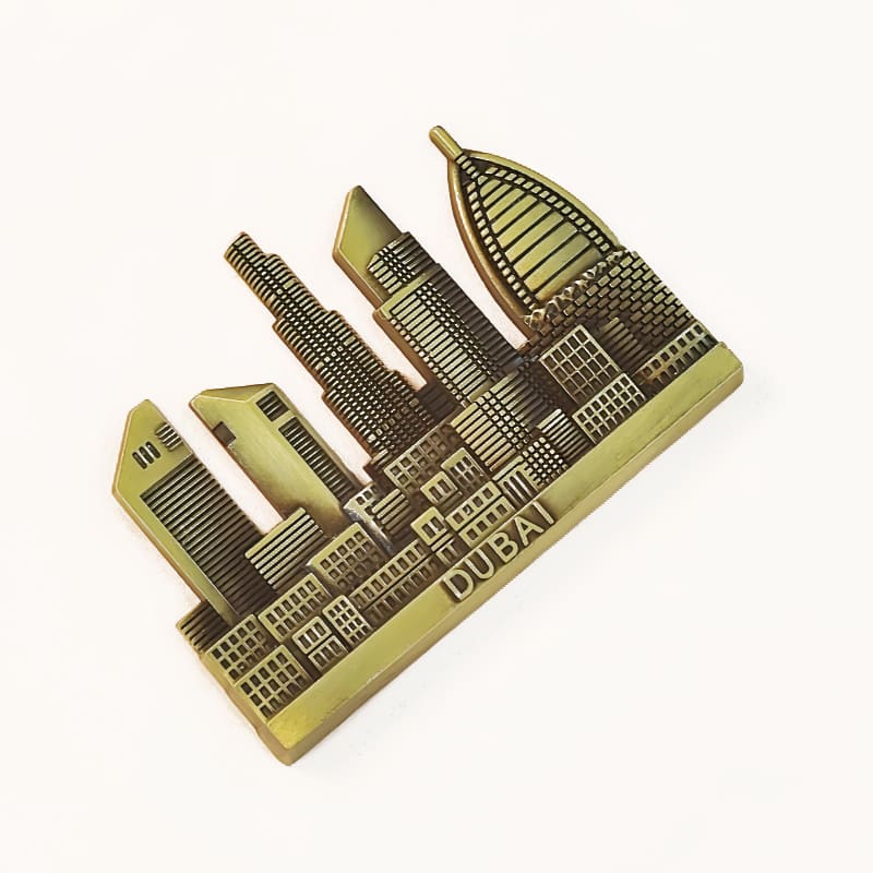 Dubai 3D Metal City Fridge Magnet Best Souvenir Gift - Image 4