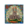 3D refrigerator magnet of the Sagrada Familia in Barcelona, Spain