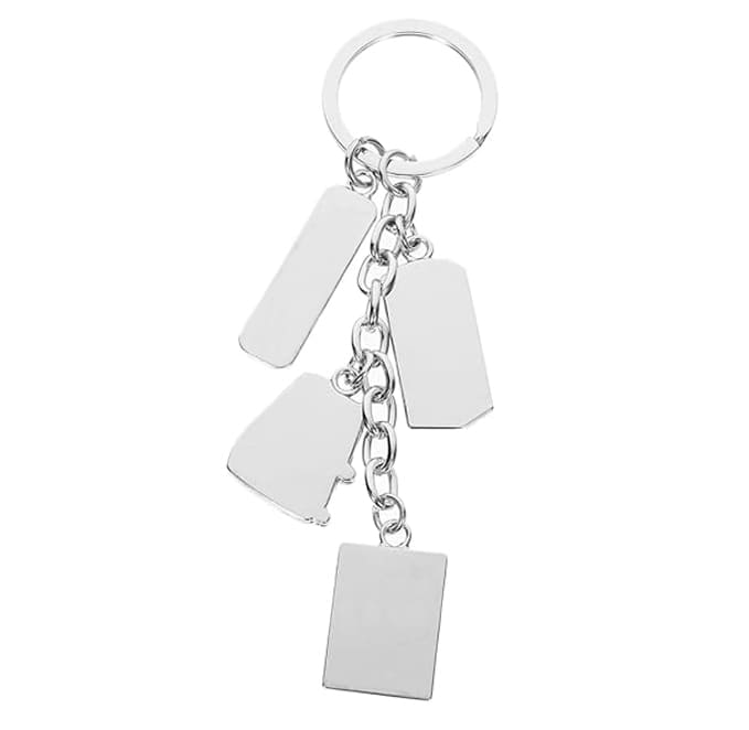 Metal 3D London Souvenir Keychain, UK Union Jack Flag Telephone Booth Keychain - Image 2