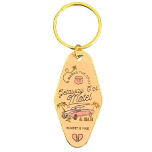 Getaway Car Motel & Bar Mini Motel Keychain