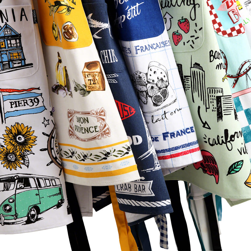 Customized Los Angeles Apron with Pocket, Los Angeles Souvenirs & Travel Gift Apron - Image 7