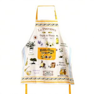 Customized 100% Cotton France Apron with Pocket, Paris Souvenirs & Travel Gift Apron