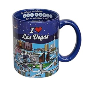 Las Vegas Souvenir Mug Coffee Cup Nevada Gifts LV City