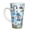 Customizable NEW YORK TALL COFFEE MUG Colorful, NEW YORK Tea Coffee Cup
