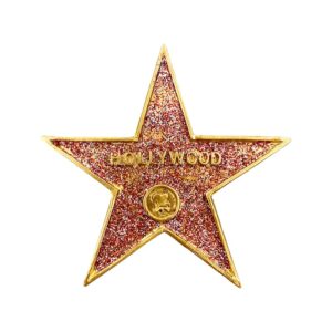 Hollywood Walk of Fame Star Glittering Fridge Magnet Souvenir Gift