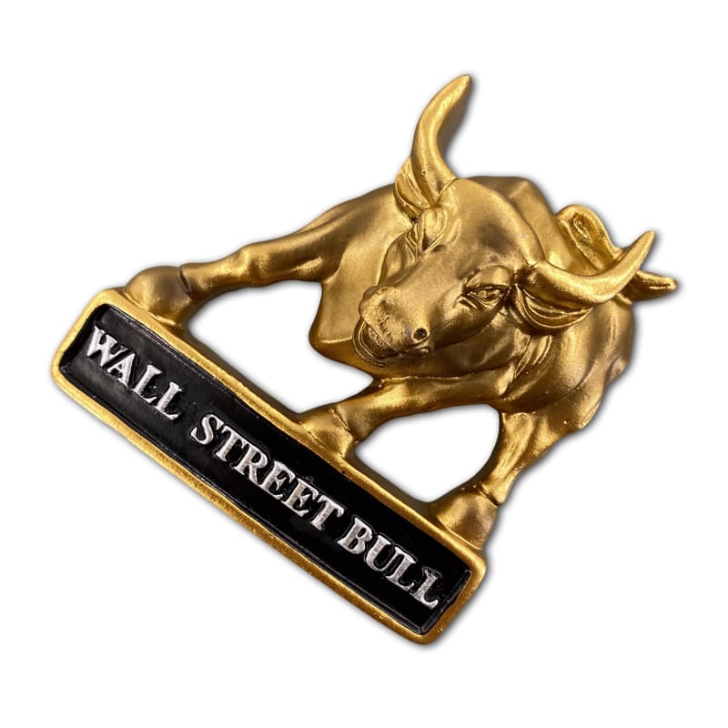 New York USA 3D Wall Street Bull Fridge Magnet Souvenir Gift - Image 4