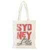 Customized Australian Sydney Opera House Tote bag with Zip Closure & Inner Pocket