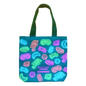 Customized Australian Green Canvas Tote bag, Shopping bag