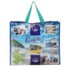 Customized Eco-friendly travel woven tote bag for European island hotels