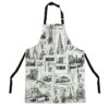 Customized 100% Cotton American New York Apron with Pocket, Paris Souvenirs & Travel Gift Apron
