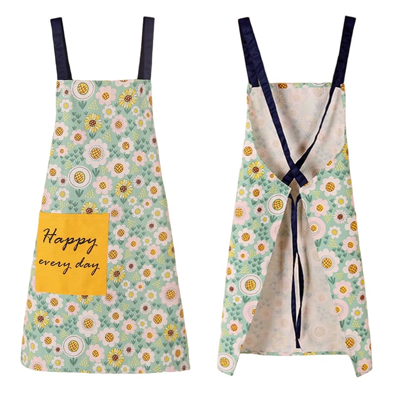 Customized Canvas Apron with Big Pocket, Souvenirs & Travel Gift Apron - Image 4