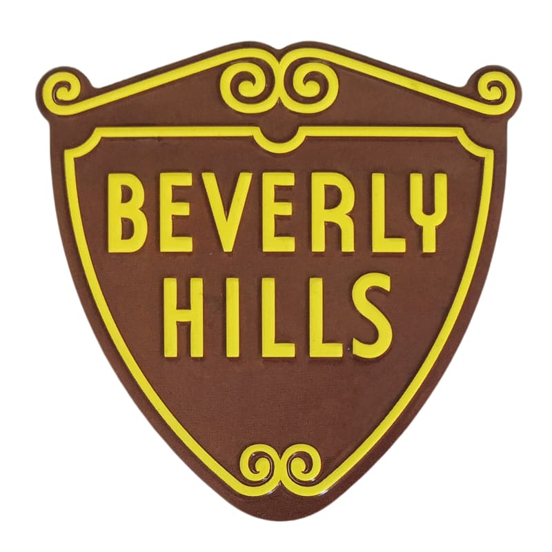 Beverly Hills & Route 66 Fridge Magnet, Ideal for Fridge and Office Decor, Collectible Souvenir