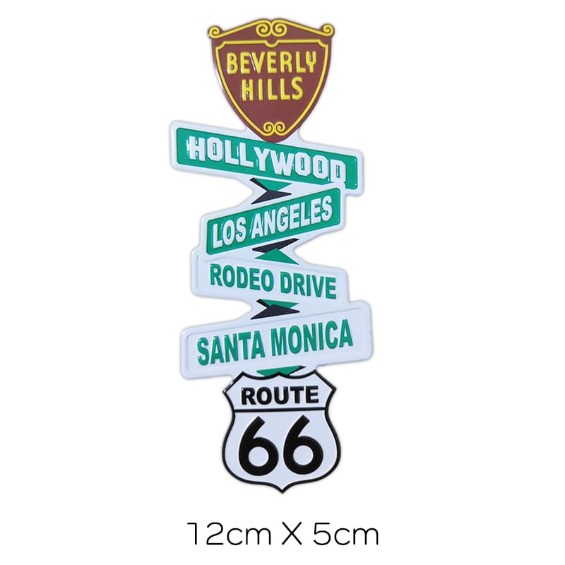 Los Angeles road sign Fridge Magnet, Ideal for Fridge and Office Decor, Collectible Souvenir - Image 3