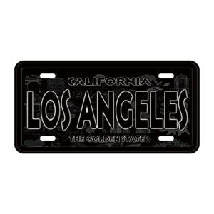 LOS ANGELES License Plate Magnet, Ideal for Fridge and Office Decor, Collectible Souvenir