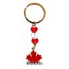 CANADA Series Metal 3D Souvenir Keychain, Key Ring Chain