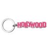 HOLLYWOOD Letter Metal Souvenir Keychain, key ring chain