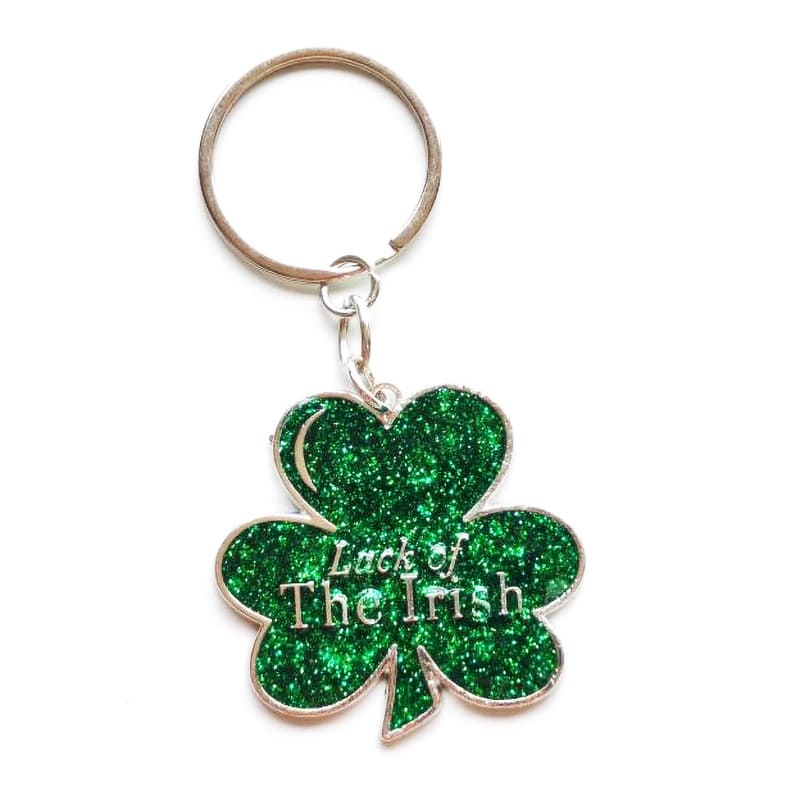 Ireland Green Clover Series Metal Keychain, Key Ring Chain - Image 3