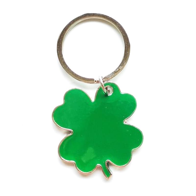 Ireland Green Clover Series Metal Keychain, Key Ring Chain - Image 5