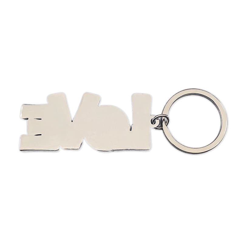 LOVE of Las Vegas Electroplated metal Keychain, Key Ring Chain - Image 2