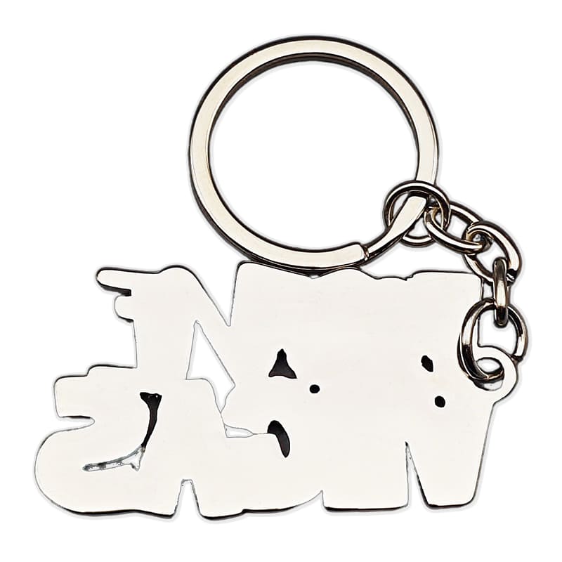LOVE of Las Vegas Electroplated metal Keychain, Key Ring Chain - Image 2