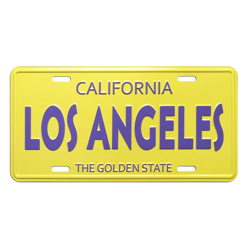 LOS ANGELES Decorative Embossed Souvenir Novelty License Plate,California,USA