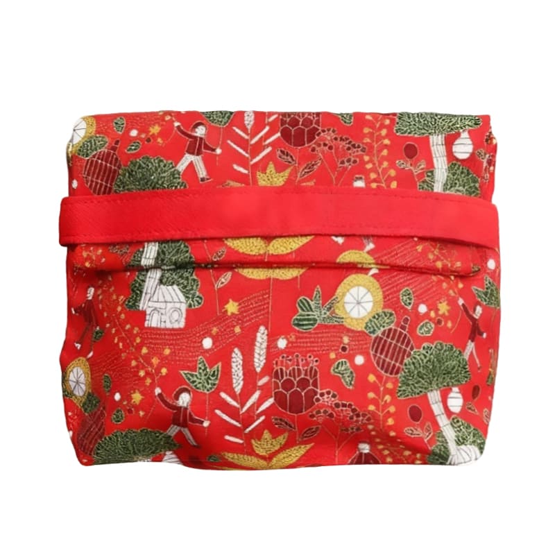 Fashion Danmark Canvas Souvenir Zipper pouch Travel Cosmetic Bag