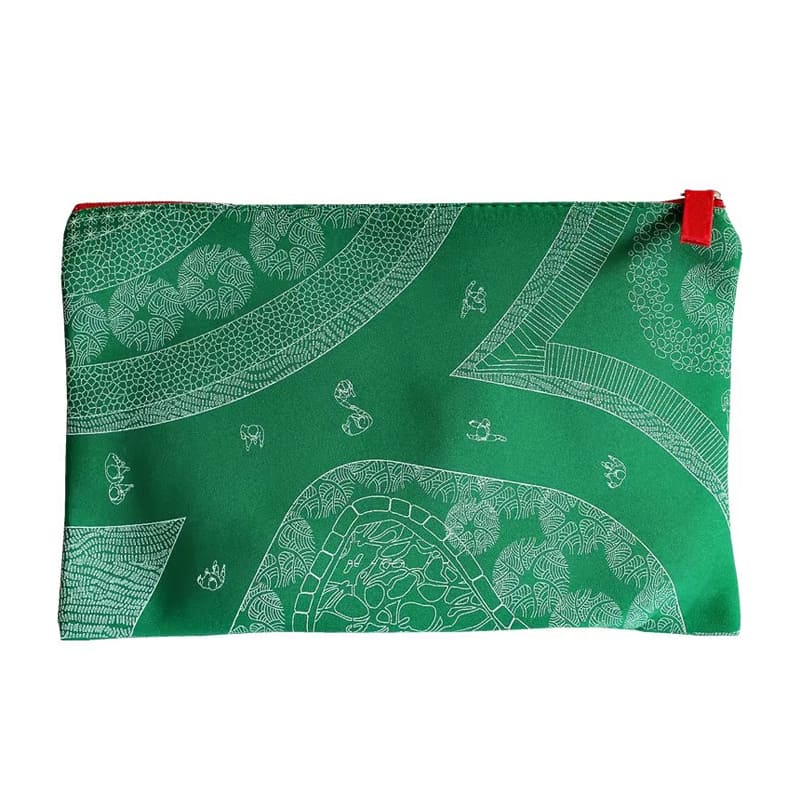 Fashion UAE Canvas Souvenir Zipper pouch Travel Cosmetic Bag