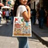 New Design Mexico illustration Tote bag Shopping bag