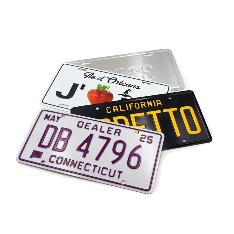 Custom Aluminum License Plates: Why Custom Metal Plates are Hot for Souvenir & Promotional Wholesale